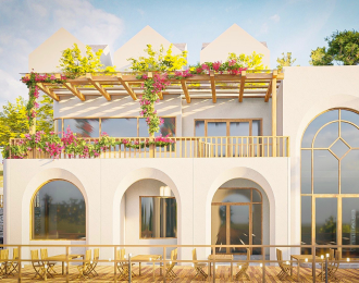 Thiết kế quán cafe chiều tà, bình yên, ấm áp gần gửi thiên nhiên