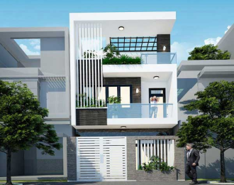 Những mẫu nhà phố 3 tầng mặt tiền 5m sang chảnh - hiện đại