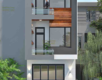 Kiến Trúc Nhà 5 Tầng Có Sân Thượng Của A.Sơn, Q. Tân Bình, TP.HCM