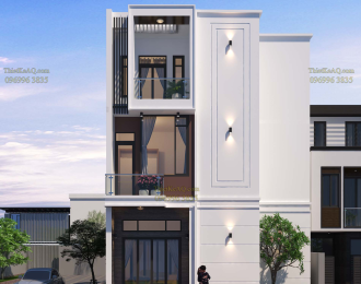 Phong cách thiết kế nhà phố 3 tầng sang trọng, tiết kiệm không gian, chi phí
