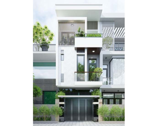 Những mẫu Nhà phố Hiện đại 3 tầng sang trọng
