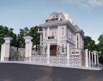 BIệt thự kiểu Pháp luôn được ưa chuộng