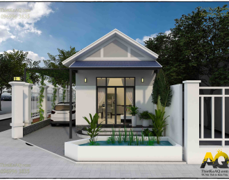 Nhà vườn mái Thái 4.5x15