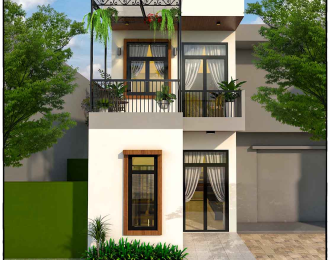 Nhà phố 2 tầng đơn giản (7x10.6) - Anh Thanh (Thủ Đức)