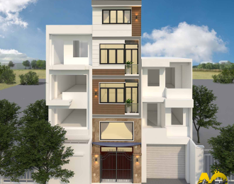 Nhà ống 4 tầng hiện đại (4x11) - Anh Cảnh (Tân Bình)