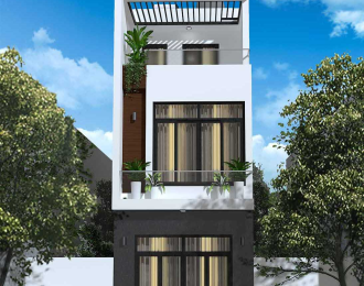 Nhà ống 3 tầng hiện đại (4x12.5) - Anh Long (Thủ Đức)