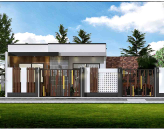 Nhà cấp 4 hiện đại mái bằng (10x17) - Anh Hoàng (Nhà Bè)