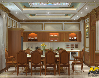 Thiết kế nội thất biệt thự - nhà anh Tuấn