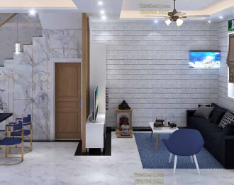Nội thất phong cách hiện đại của anh Cường - Bình Chánh(5X11.8)