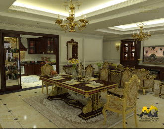 Thi công nội thất biệt thự