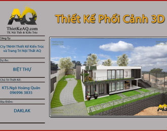 BIỆT THỰ 2 TẦNG 26X14 CỰC ĐẸP TẠI DAKLAK