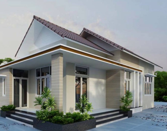 mẫu thiết kế nhà 1 tầng đẹp