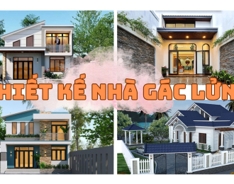 THIẾT KẾ NHÀ GÁC LỬNG