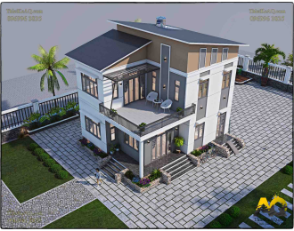 +99 Thiết kế kiến trúc nhà mái lệch