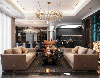 NỘI THẤT PENHOUSE- TRỊ GIÁ 20 TỶ- THỦ ĐỨC