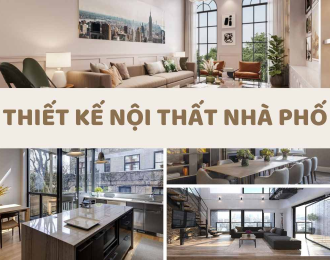 THIẾT KẾ NỘI THẤT NHÀ PHỐ