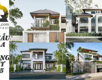 20 MẪU VILLA NGANG 8-10M ĐƯỢC ƯA CHUỘNG NHẤT 2025