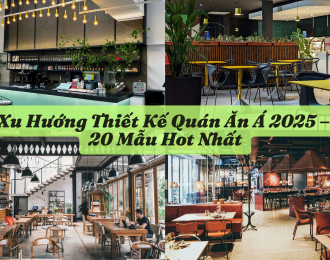 20 Mẫu Quán Ăn Á Đẹp Theo Phong Cách Zen, Minimalist, Vintage
