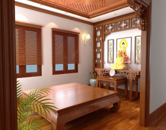 Tham khảo thiết kế căn hộ chung cư 42m2