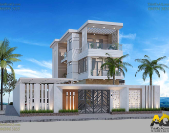 Nhà Lầu 2 Tầng Phong Cách Hiện Đại(7.6x16.5)- Chị Đào (Đồng Nai)