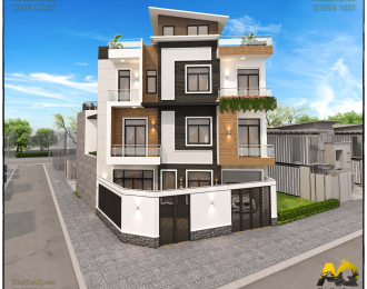 Nhà phố hiện đại 3 tầng của anh phương- Nha Trang (7.2x16)