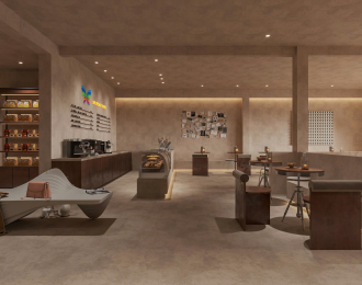 Mẫu thiết kế cafe boutique hiện đại