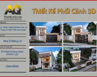 Thiết Kế Nhà Gác Lửng 100m2 - Lâm Đồng