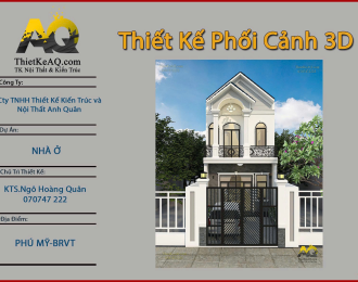 Thiết Kế Nhà 2 Tầng - 5x13 - Phú Mỹ