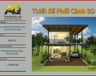 Nhà Tiền Chế 2 Tầng - 8x10 - Long An