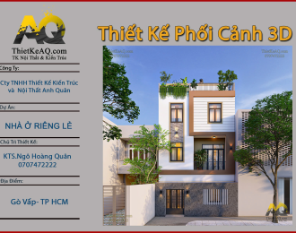 Nhà 3 Tầng Hiện Đại - 5x8 - Gò Vấp