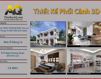 Nội Thất 2 Tầng Hiện Đại - 175m2 - Cà Mau