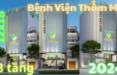 THIẾT KẾ 3D BỆNH VIỆN THẨM MỸ CHARMING 12X18 TẠI Q1