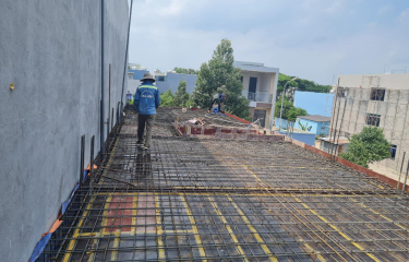 Quá Trình Thi Công Dầm, Sàn Tầng 2,3 Nhà 3 Tầng Tại Long Hải, Tp.Vũng Tàu