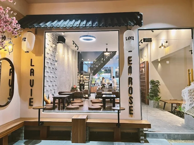 Review quán Lavie Coffee màu hồng lãng mãn, chân ái cho mọi người 4