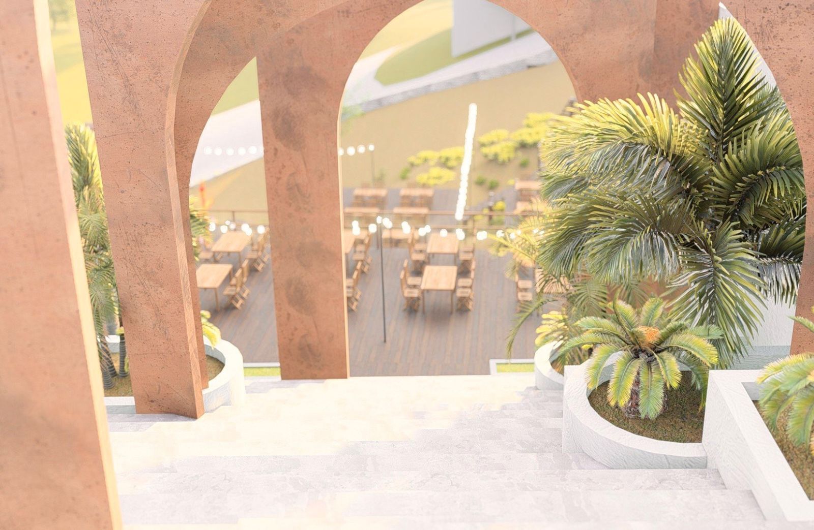 Thiết kế quán cafe chiều tà, bình yên, ấm áp gần gửi thiên nhiên 6