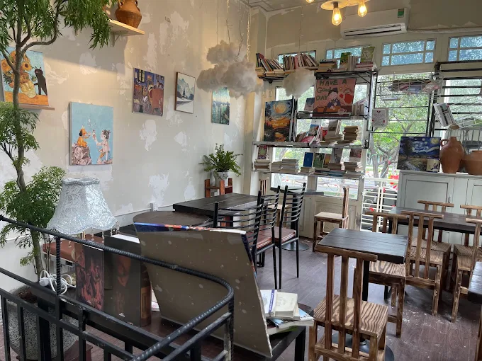 Review 10 quán coffee cùng đọc sách mọi người cùng nhau chia sẽ  11