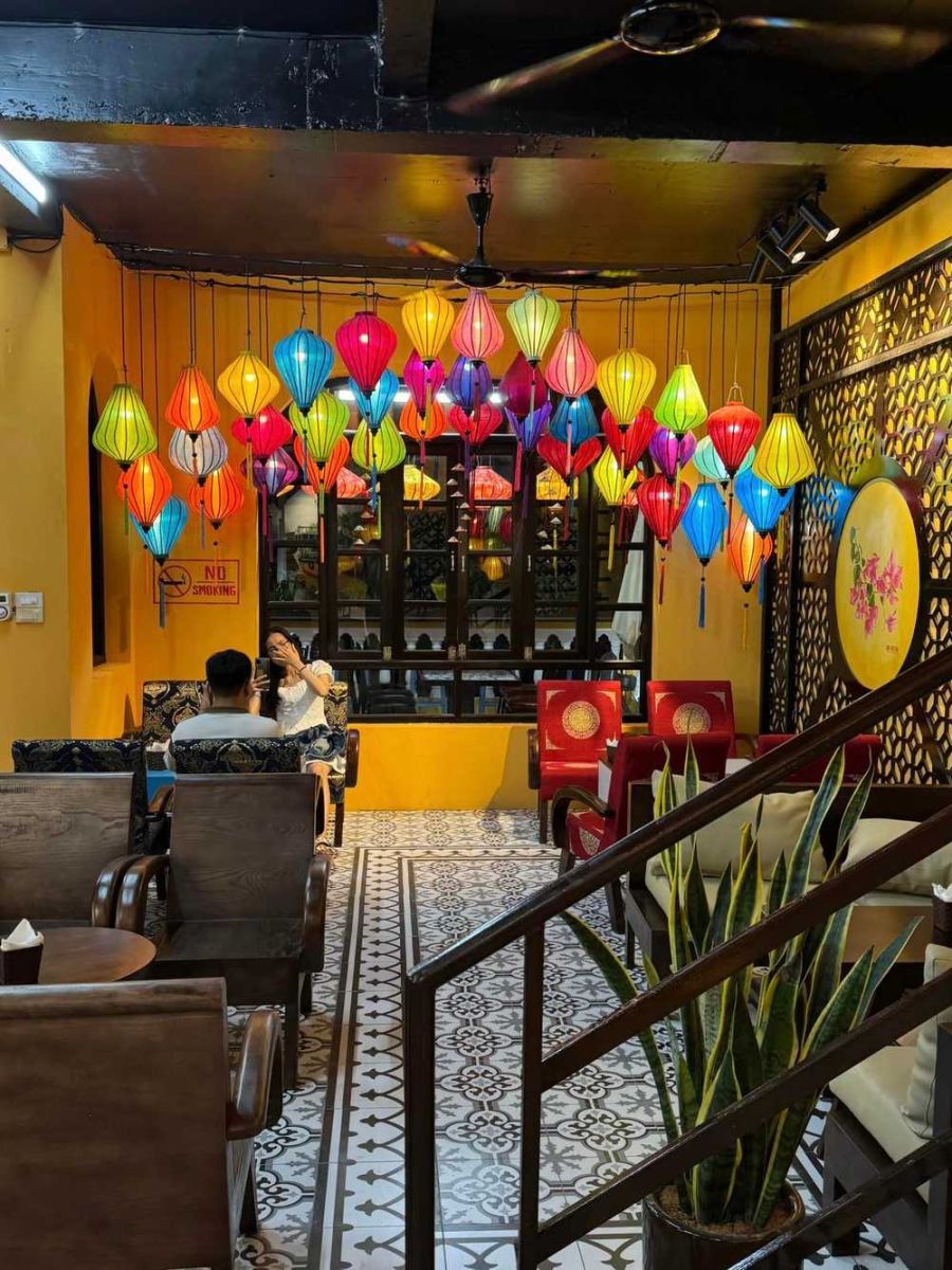 cafe phong cách kiểu cafe xưa Hội An